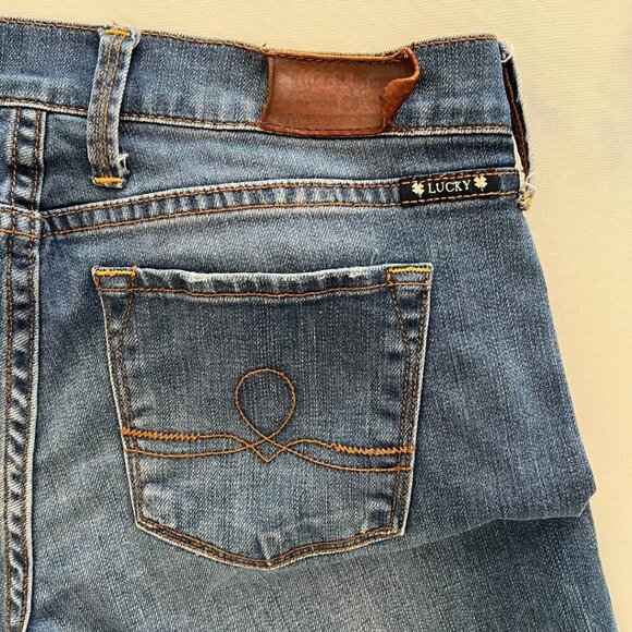 Lucky Sofia Boot Cut Dark Wash Denim Jeans - Picture 5 of 8